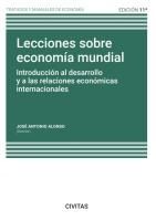 Portada de Lecciones sobre economía mundial