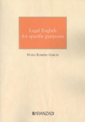 Portada de Legal english for the specific purposes