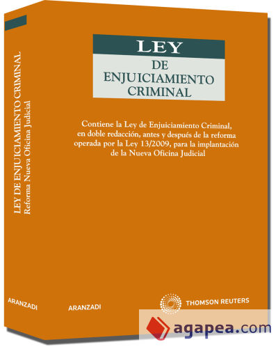 Ley de Enjuiciamiento Criminal (doble versión)