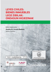 Portada de Leyes civiles: Bienes inmuebles Lege zibilak: ondasun higiezinak (Papel + e-book)