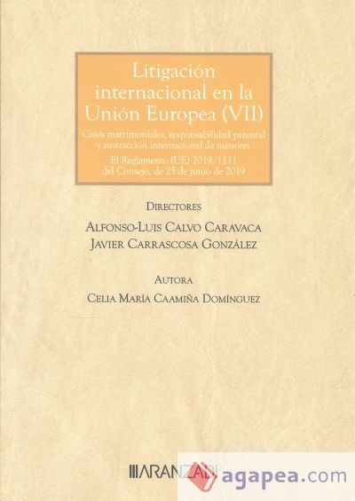 Litigación internacional en la unión europea (VII)