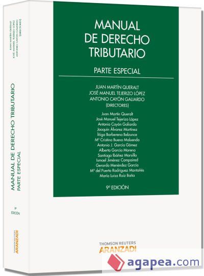 Manual de Derecho Tributario. Parte Especial Manual de Derecho Tributario. Parte Especial