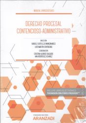 Portada de Manual de derecho procesal contencioso-administrativo