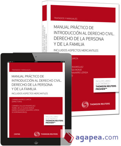 Manual práctico de introducción al Derecho civil. Derecho de la persona y de la familia