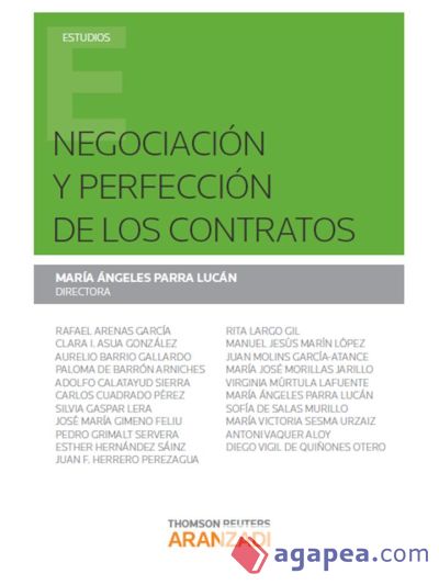 NEGOCIACION Y PERFECCION DE LOS CONTRATOS