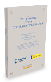 Portada de Observatorio de los contratos públicos 2014