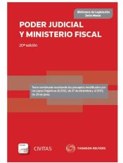 Portada de Poder Judicial y Ministerio Fiscal (Papel + e-book)