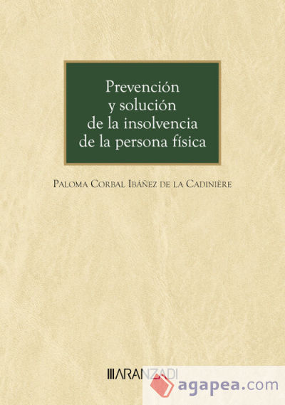 Prevención y solución de la insolvencia de la persona física