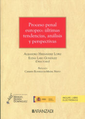 Portada de Proceso penal europeo