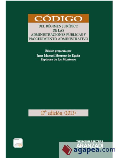 Régimen Jurídico de las Administraciones Públicas y Procedimiento Administrativo (Papel + e-book)