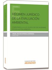 Portada de Régimen jurídico de la evaluación ambiental