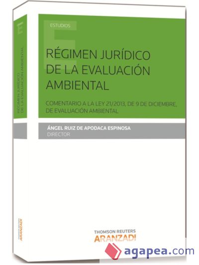 Régimen jurídico de la evaluación ambiental