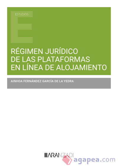 Régimen jurídico de las plataformas en línea de alojamiento