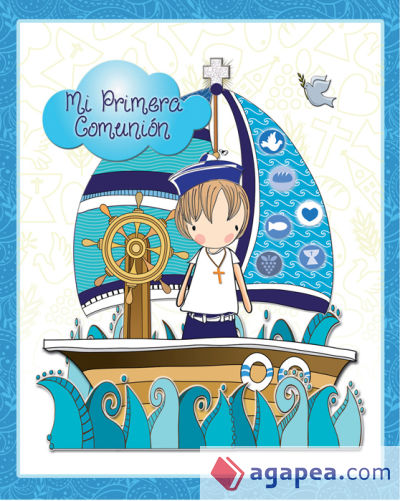 Libro Mi primera comunión (niño)