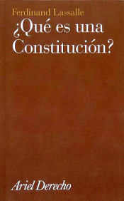 Portada de ¿Qué es una Constitución?