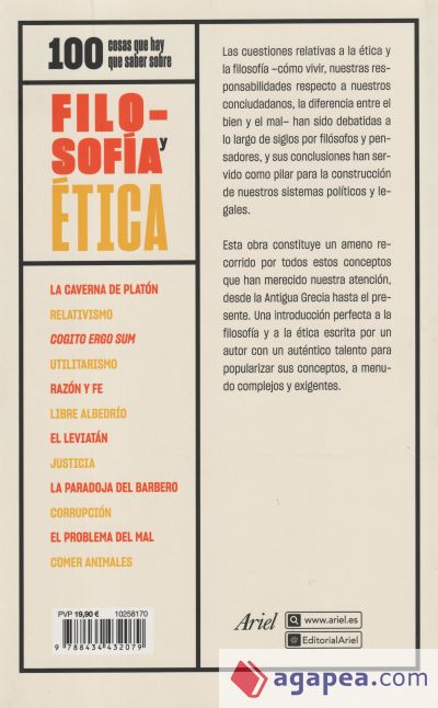 100 cosas que hay que saber sobre filosofía y ética