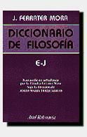 Portada de Diccionario de filosofia Vol. 2: E-J