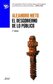 Portada de El desgobierno de lo público