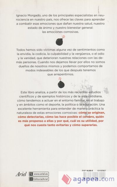 Emociones corrosivas: Cómo afrontar la envidia, la codicia, la culpabilidad, la vergüenza, el odio y la vanidad