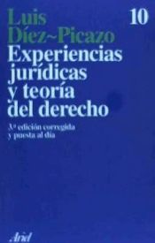 Portada de Experiencias jurídicas y teoría del Derecho