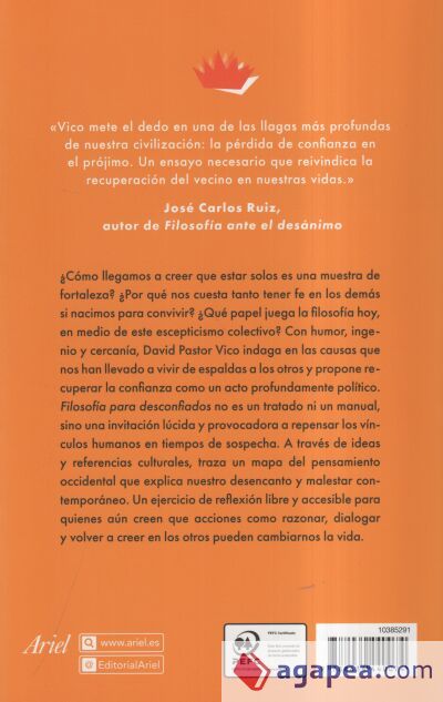 Filosof&iacute;a para desconfiados