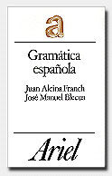 Portada de Gramática española