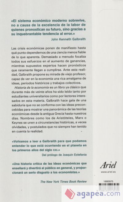 Historia de la econom&iacute;a