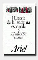 Portada de Historia de la literatura española, 5. El siglo XIX