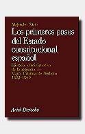 Portada de Los primeros pasos del Estado constitucional español