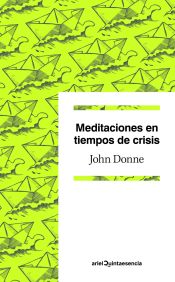 Portada de Meditaciones en tiempos de crisis