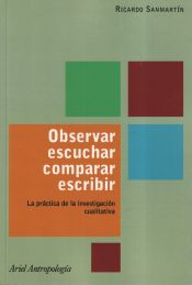 Portada de Observar, escuchar, comparar, escribir