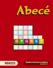 Portada de Abecé. Quadern de lectura i escriptura 4