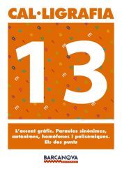 Portada de Cal&middot;ligrafia 13