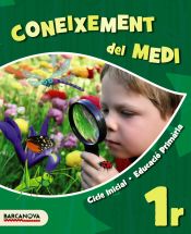 Portada de Coneixement del medi 1r. Llibre de l'alumne