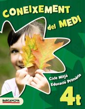 Portada de Coneixement del medi 4t. Llibre de l'alumne