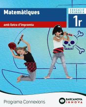 Portada de Connexions 1. Matemàtiques (lletra impremta)