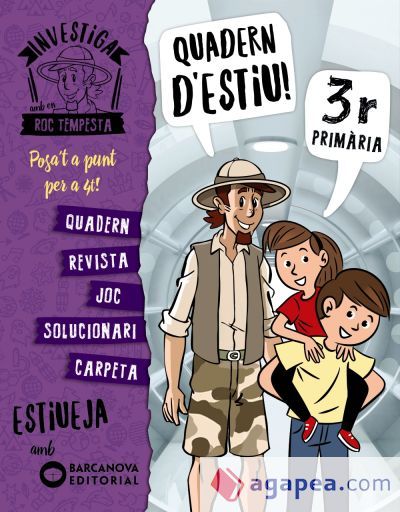 Investiga amb Roc Tempesta 3. Estiueja amb Barcanova