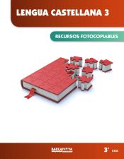 Portada de Lengua castellana 3º ESO. Materials fotocopiables (ed. 2015)