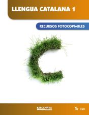 Portada de Llengua catalana 1r ESO. Materials fotocopiables (ed. 2015)