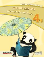 Portada de Llengua catalana 4t CM. Dossier d ' aprenentatge