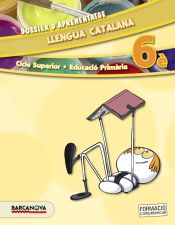 Portada de Llengua catalana, 6è Primària, Dossier d ' aprenentatge