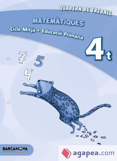 Matem&agrave;tiques 4t CM. Quadern