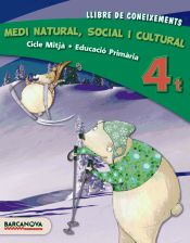 Portada de Medi natural, social i cultural 4t CM. Llibre de coneixements