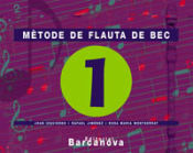 Portada de Mètode de flauta de bec 1 CM