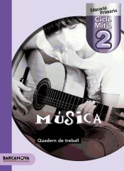 Portada de M&uacute;sica 2 CM. Quadern de treball