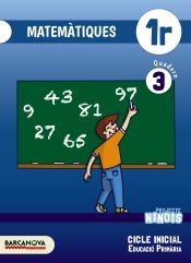 Portada de Ninois 1r CI. Matemàtiques. Quadern 3