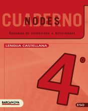 Portada de Nodes. Llengua castellana. ESO 4. Quadern de treball