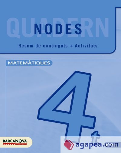 Nodes. Matemàtiques. ESO 4. Quadern de treball