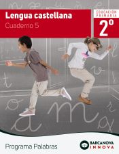 Portada de Palabras 2. Lengua castellana. Cuaderno 5