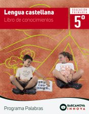 Portada de Palabras 5. Lengua castellana. Conocimientos